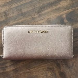 Gold Michael Kors Wallet